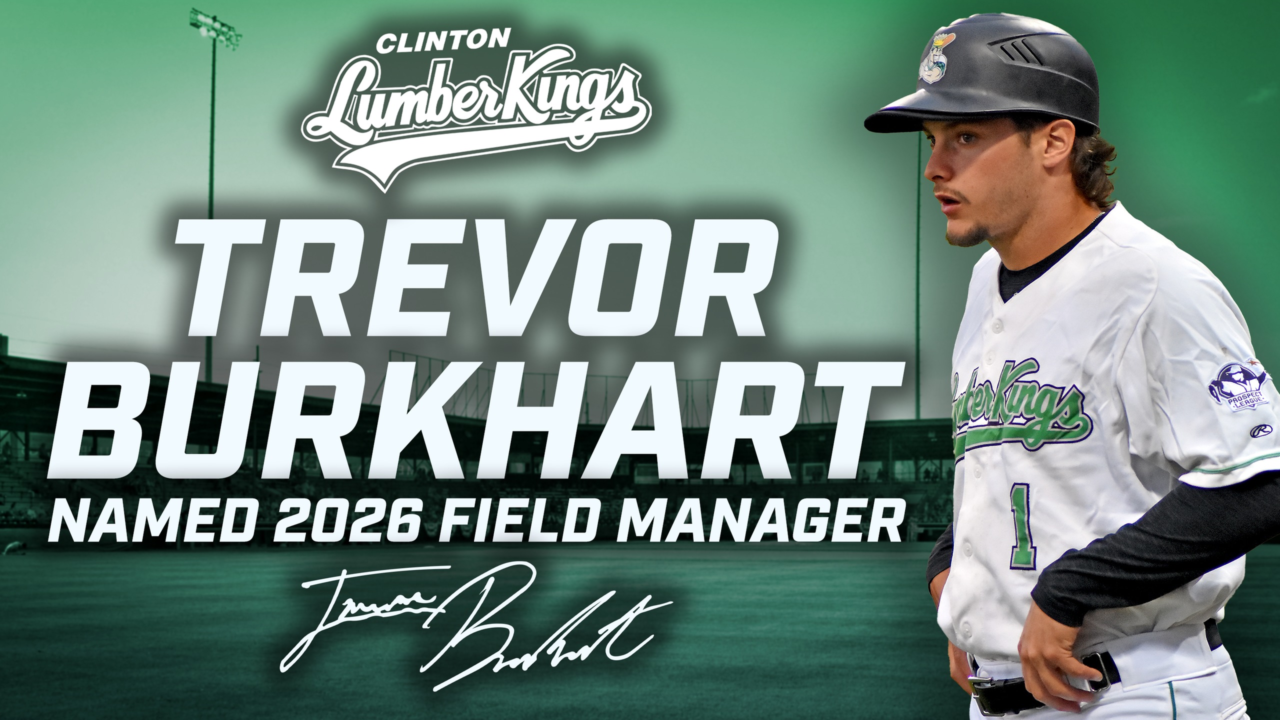 Clinton LumberKings Name Trevor Burkhart as New Field Manager