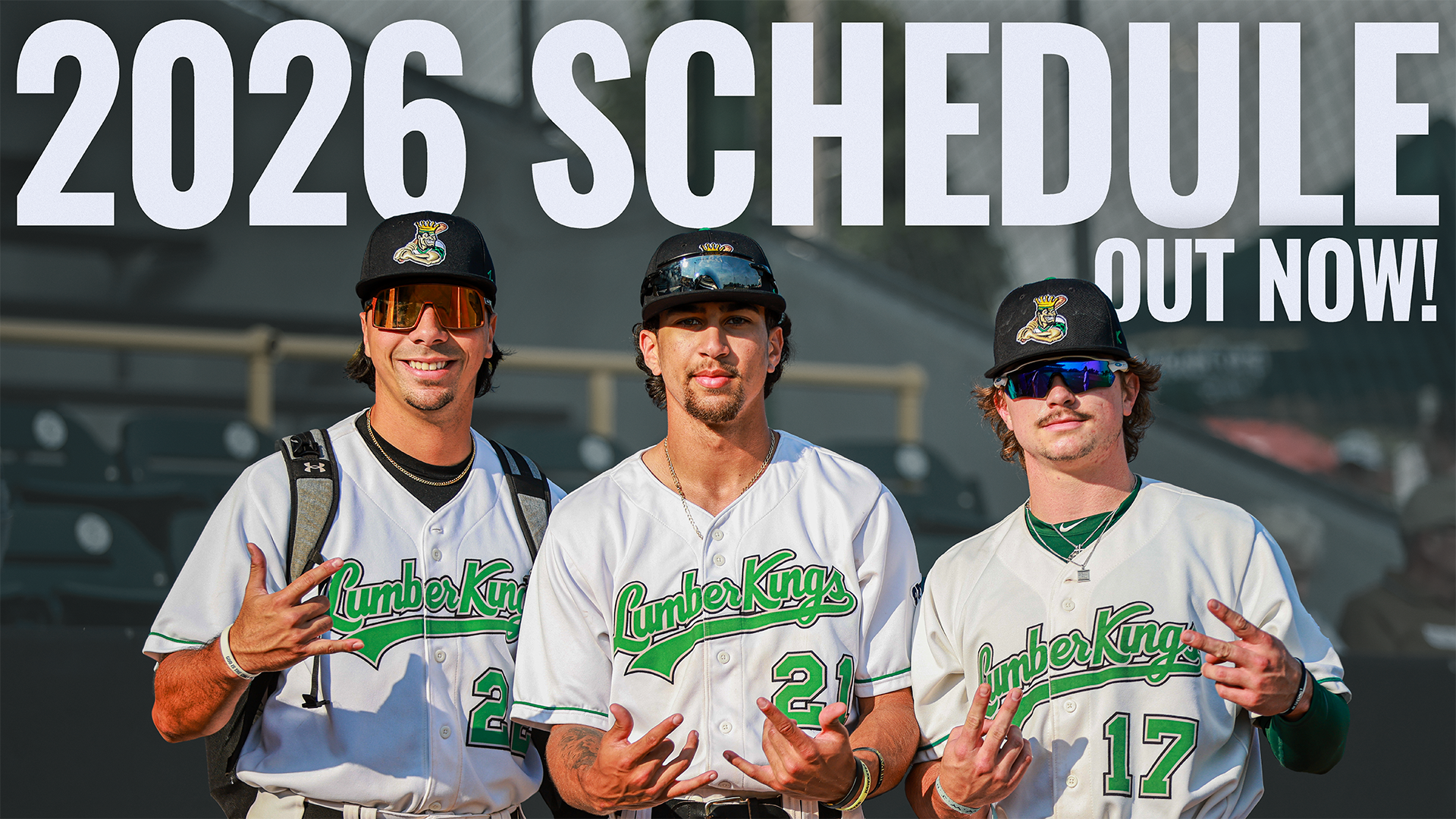 The LumberKings open their 2026 campaign at home against the Illinois Valley Pistol Shrimp on Tuesday, May 26th.